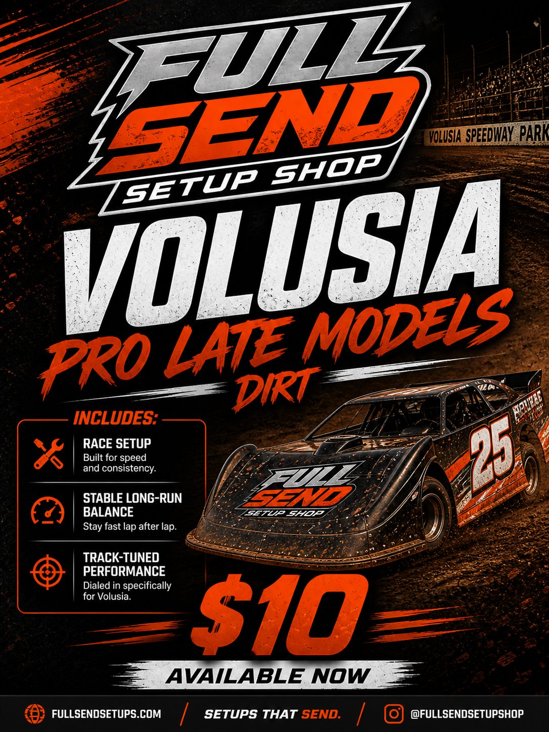 W8 | Pro Late Model Volusia Setup product image (1)