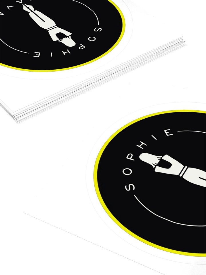 Sophie Stava Sticker — view 4