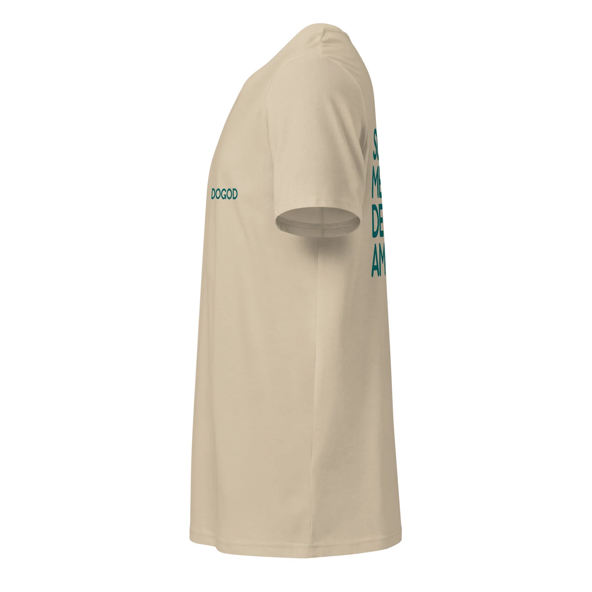 DoGod Camiseta Unisex Su Amor Me Habló | Texto Oscuro product image (6)