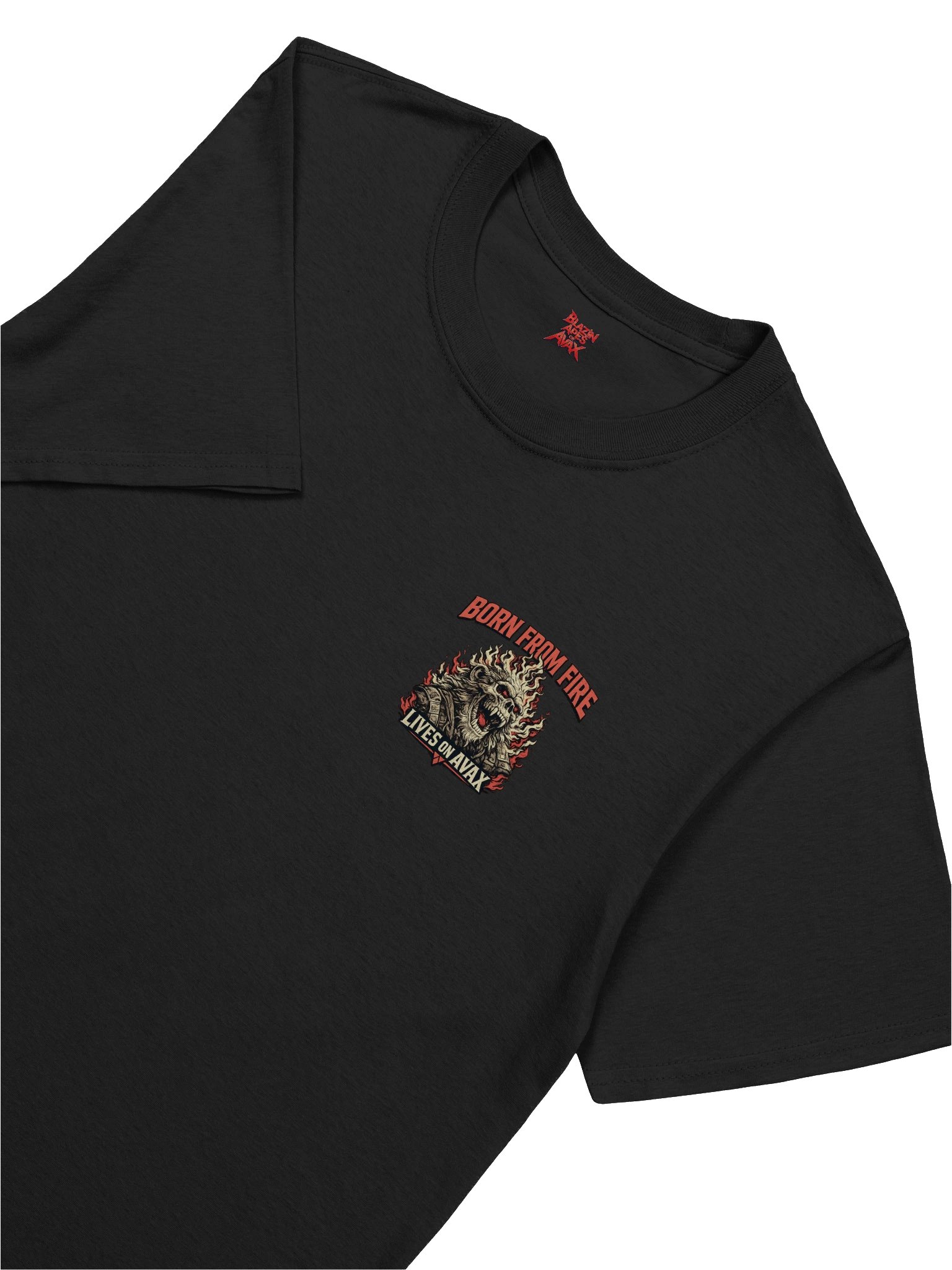Born from Fire, Live on AVAX Unisex Tee product image (7)