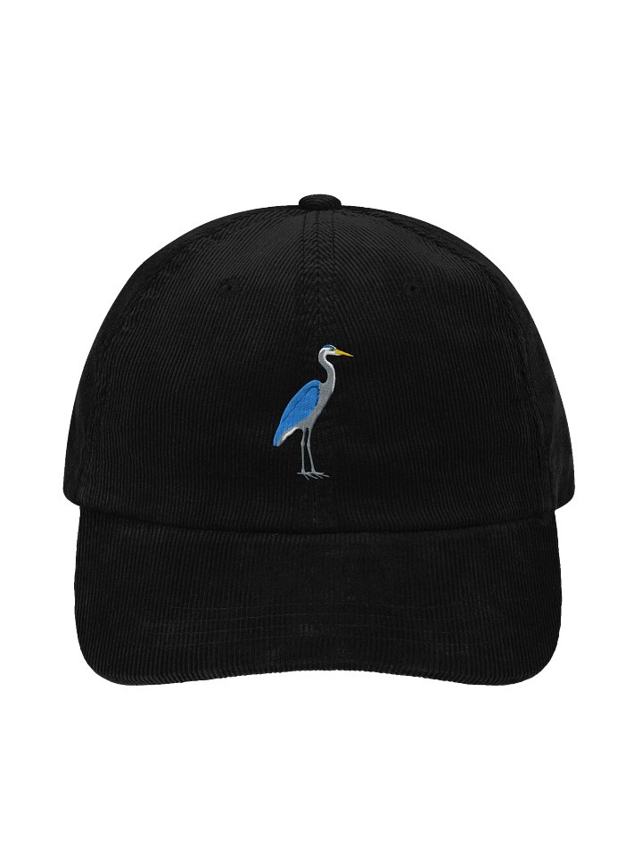Great Blue Heron Embroidered Corduroy Hat product image (4)
