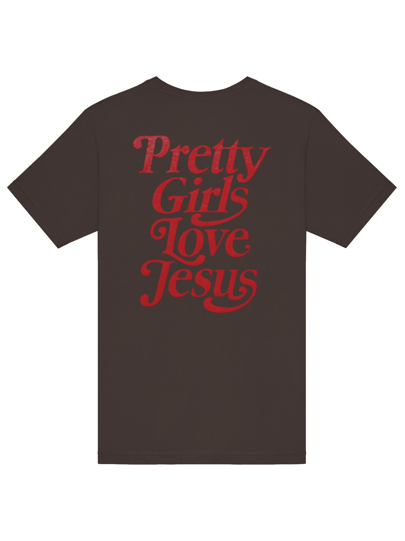 Pretty Girls Love Jesus Tee | Unisex Christian T-Shirt with Back Print product image (6)