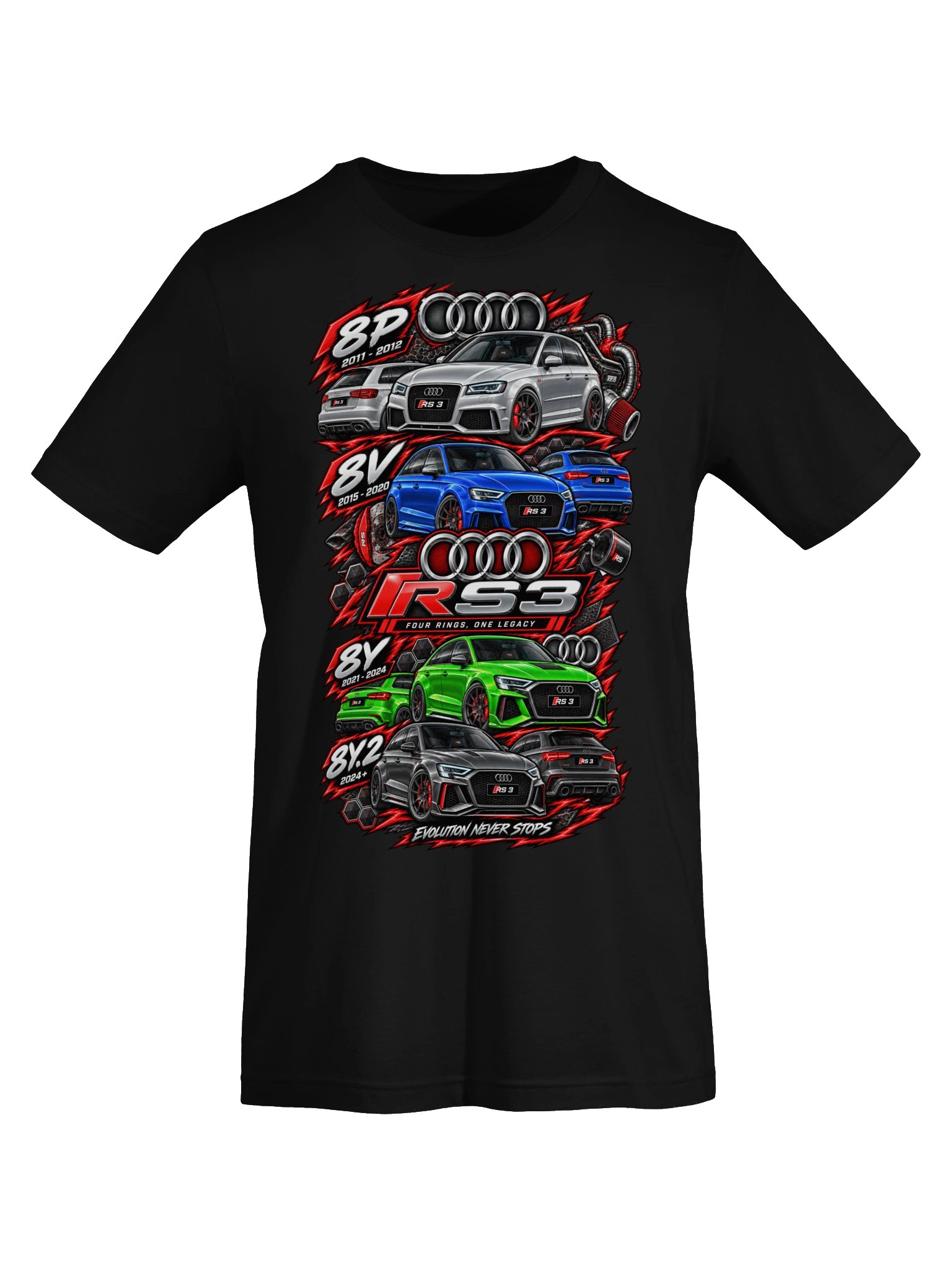 Audi RS3 Evolution Tee product image (6)