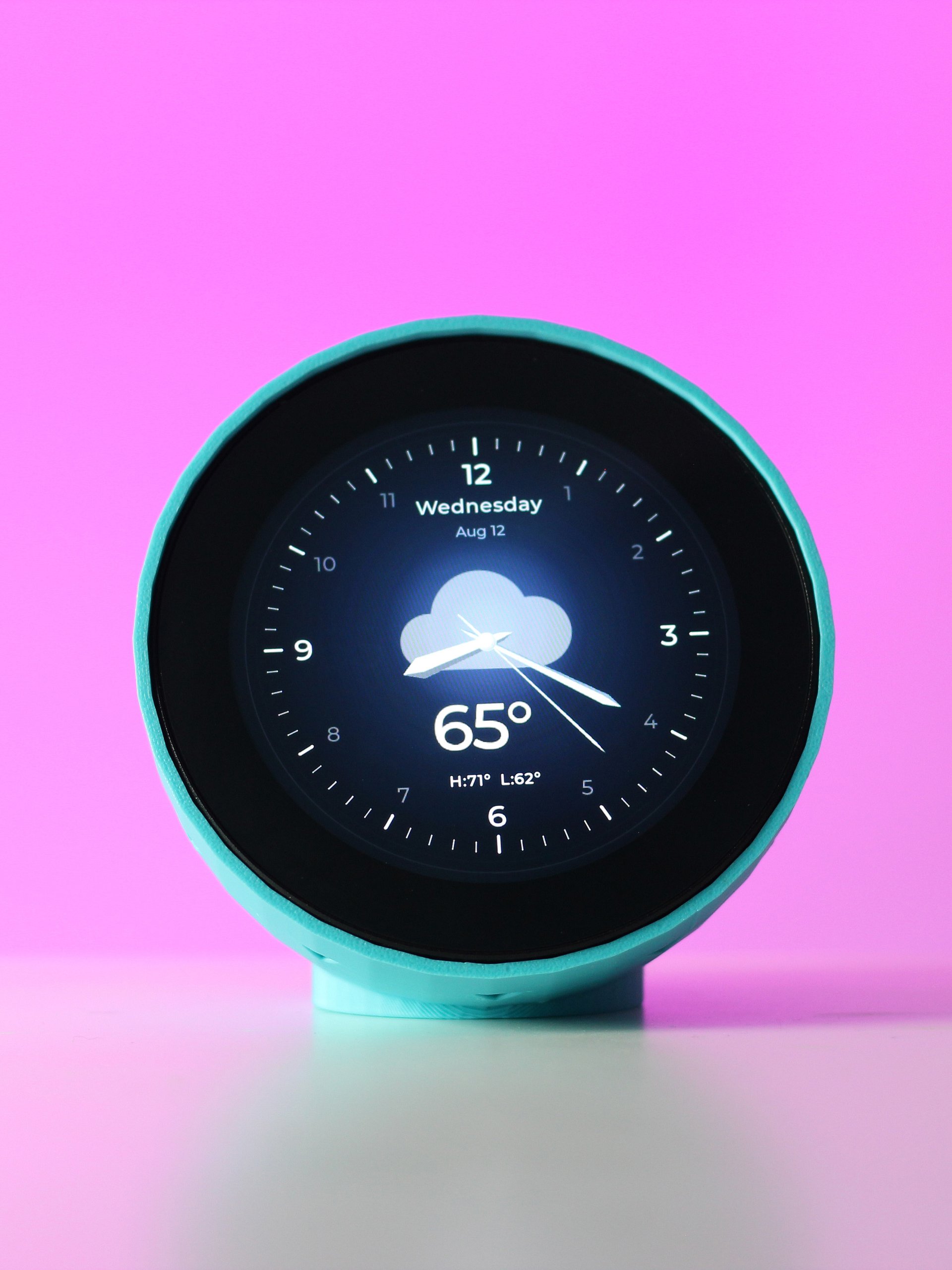 Round Weather Clock - Pebble product image (2)