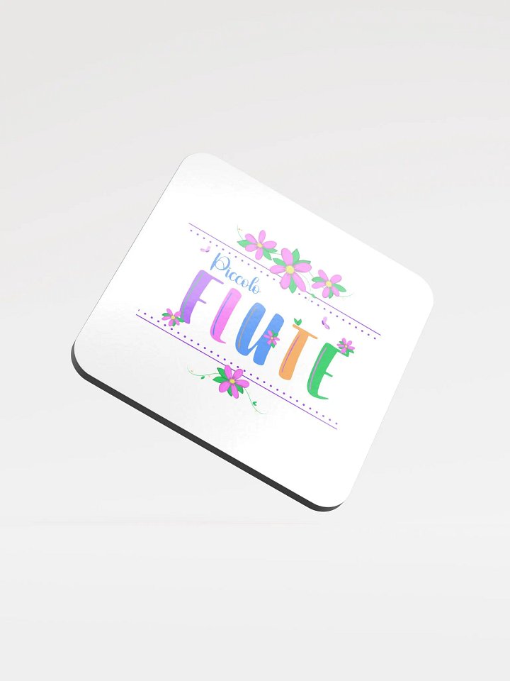 Floral Flute Coaster - Piccolo product image (1)