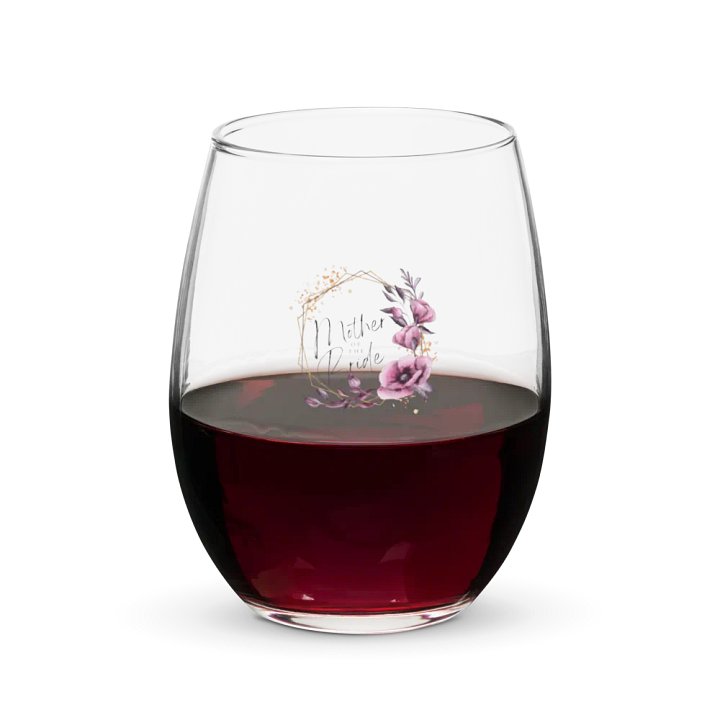 Mother Of The Bride Stemless Wine Glass product image (2)