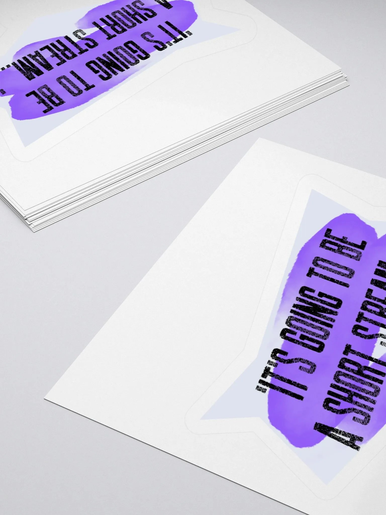 Short Stream Sticker product image (4)