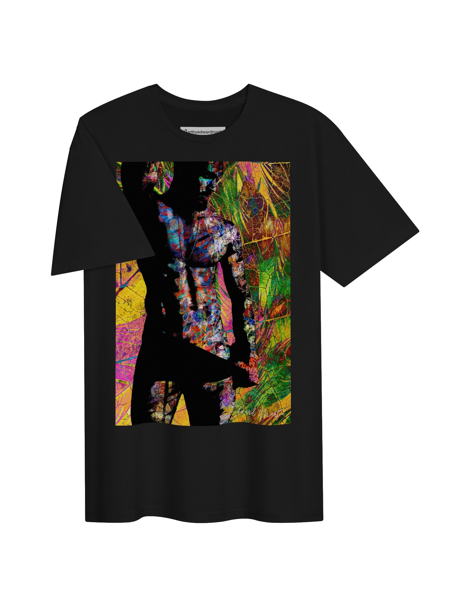 Abstract Silhouette Colorburst T-Shirt product image (9)