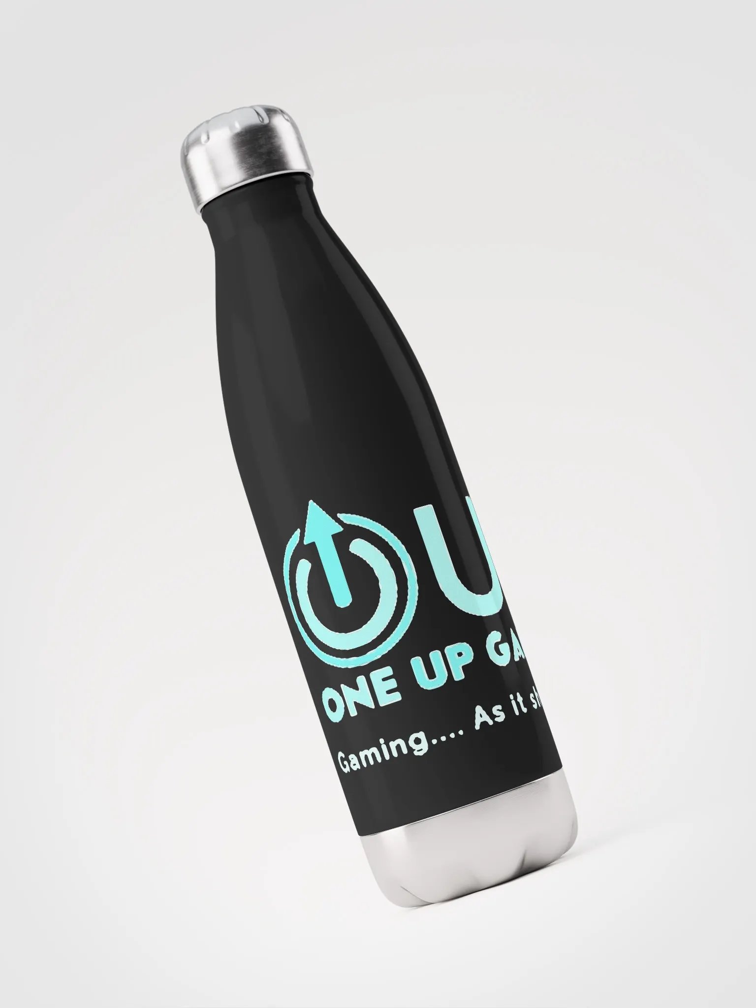 OUG Logo White Water Bottle product image (3)