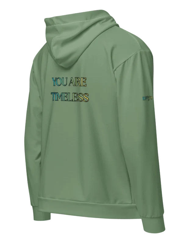 DONT FEEL 50 ODG FATIGUE ZIP HOODIE MADE WITH RECYCLED POLYESTER UNISEX product image (1)