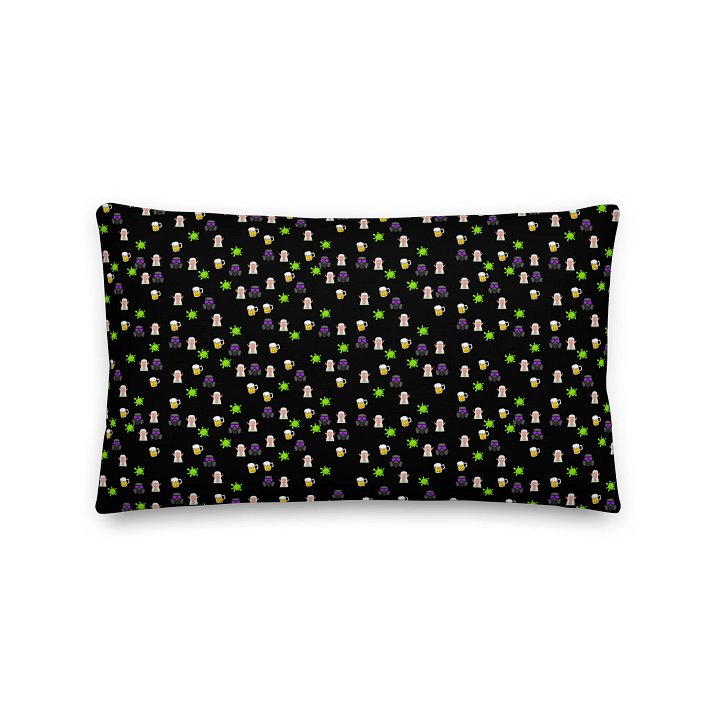 Toxic tavern pillow product image (2)