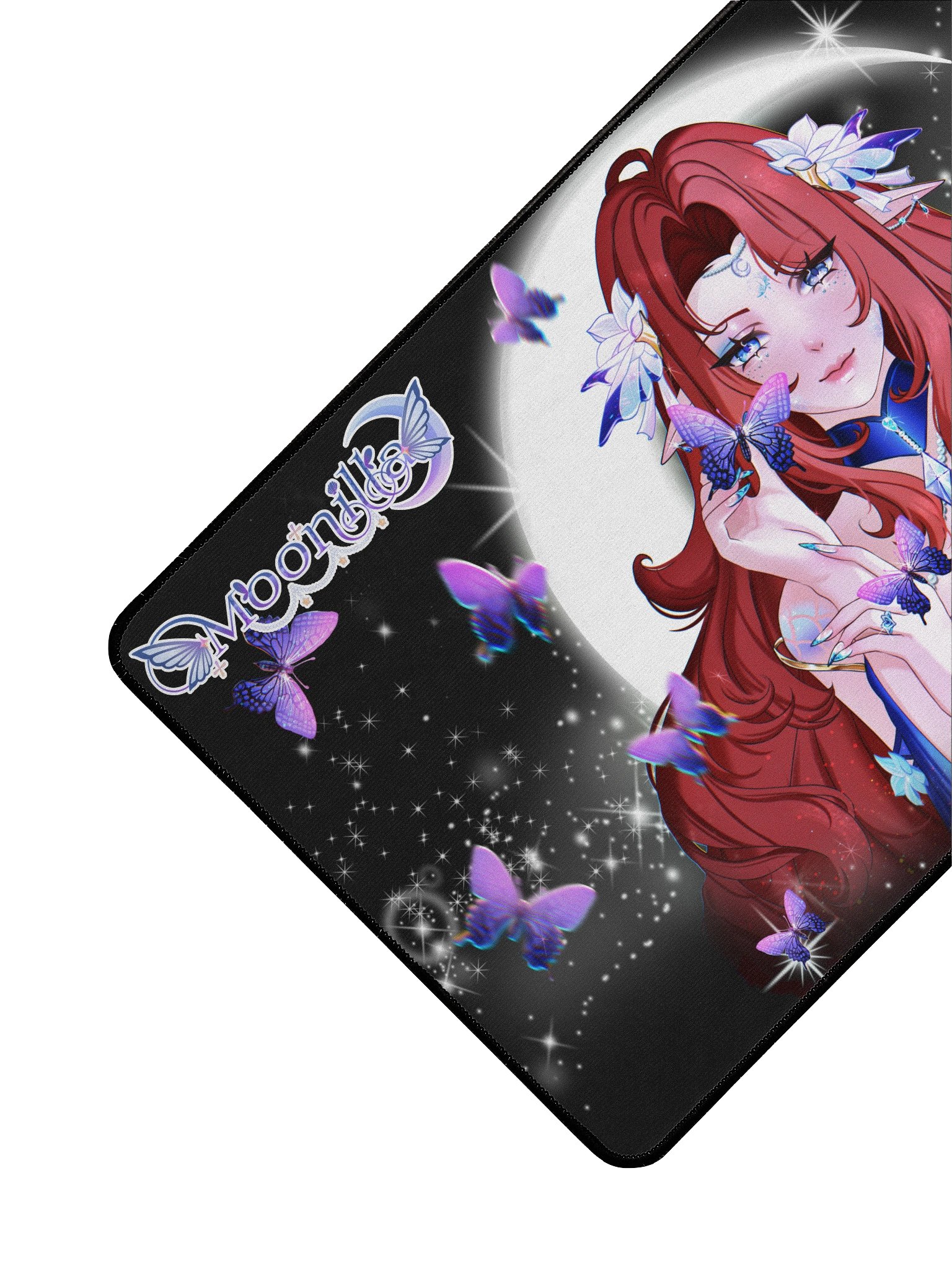 Moon Mermaid Midnight Desk Mat product image (3)