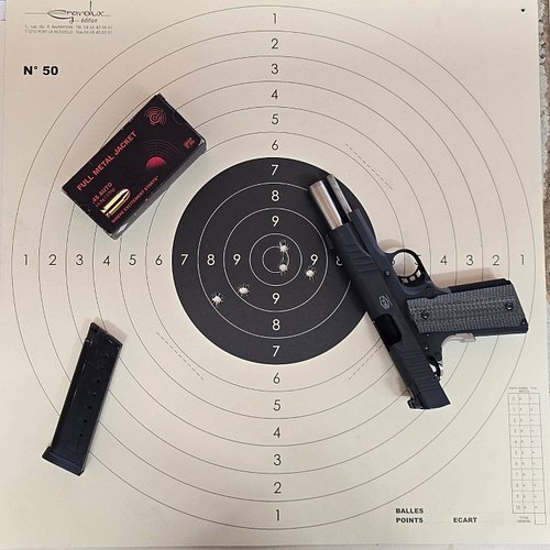 Il marche très bien ce Bul Armory 1911, je commence à me réconcilier avec les 1911

#1911 #tir #45acp