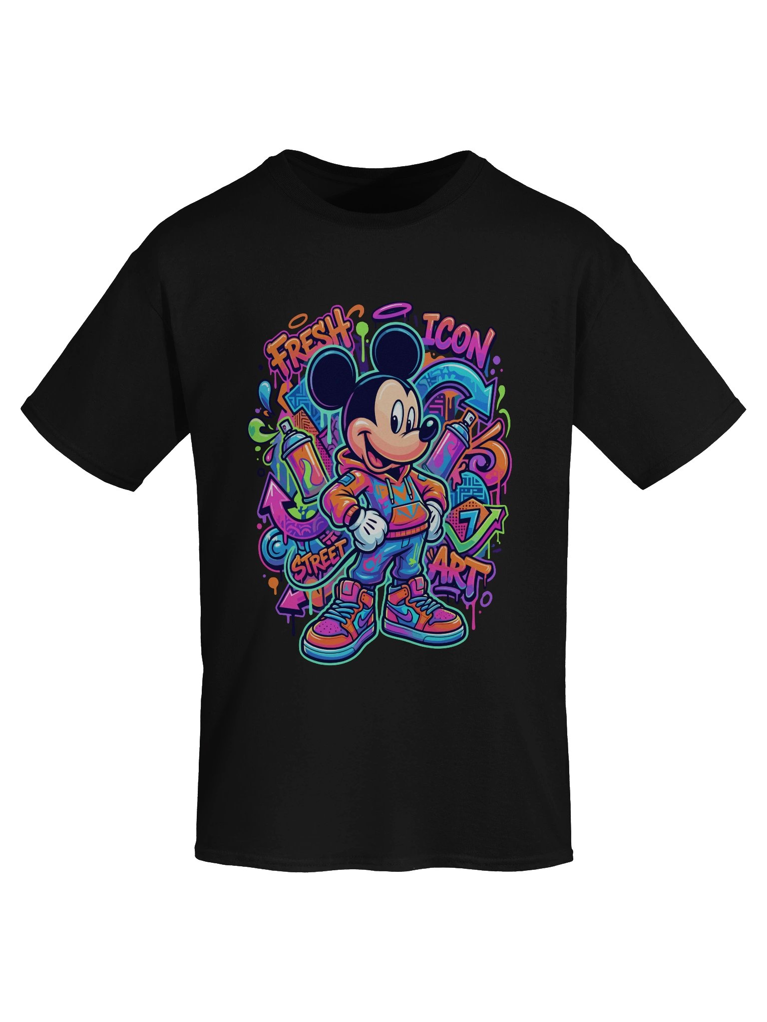Mickey graffiti t-shirt product image (55)