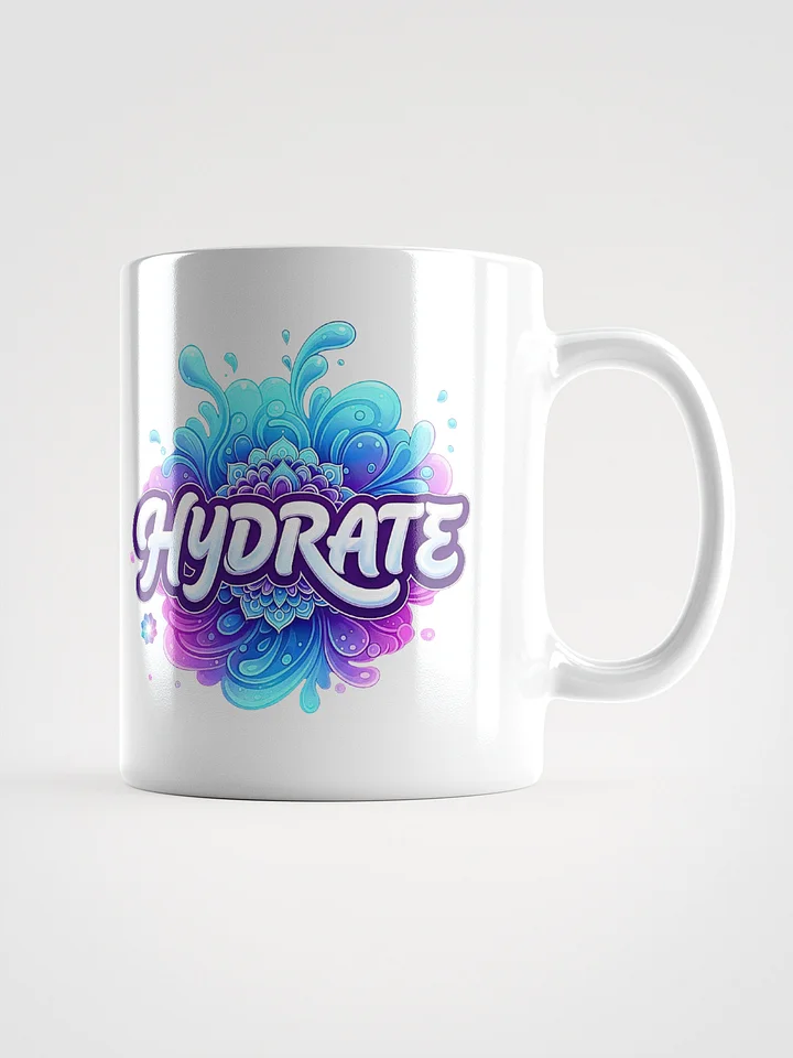 Hydrate Splash White Mug product image (1)
