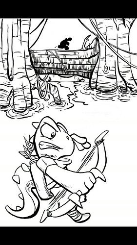 Link to back the Kickstarter for this comic is in my bio. #westwild #comicbooks #art #illustration