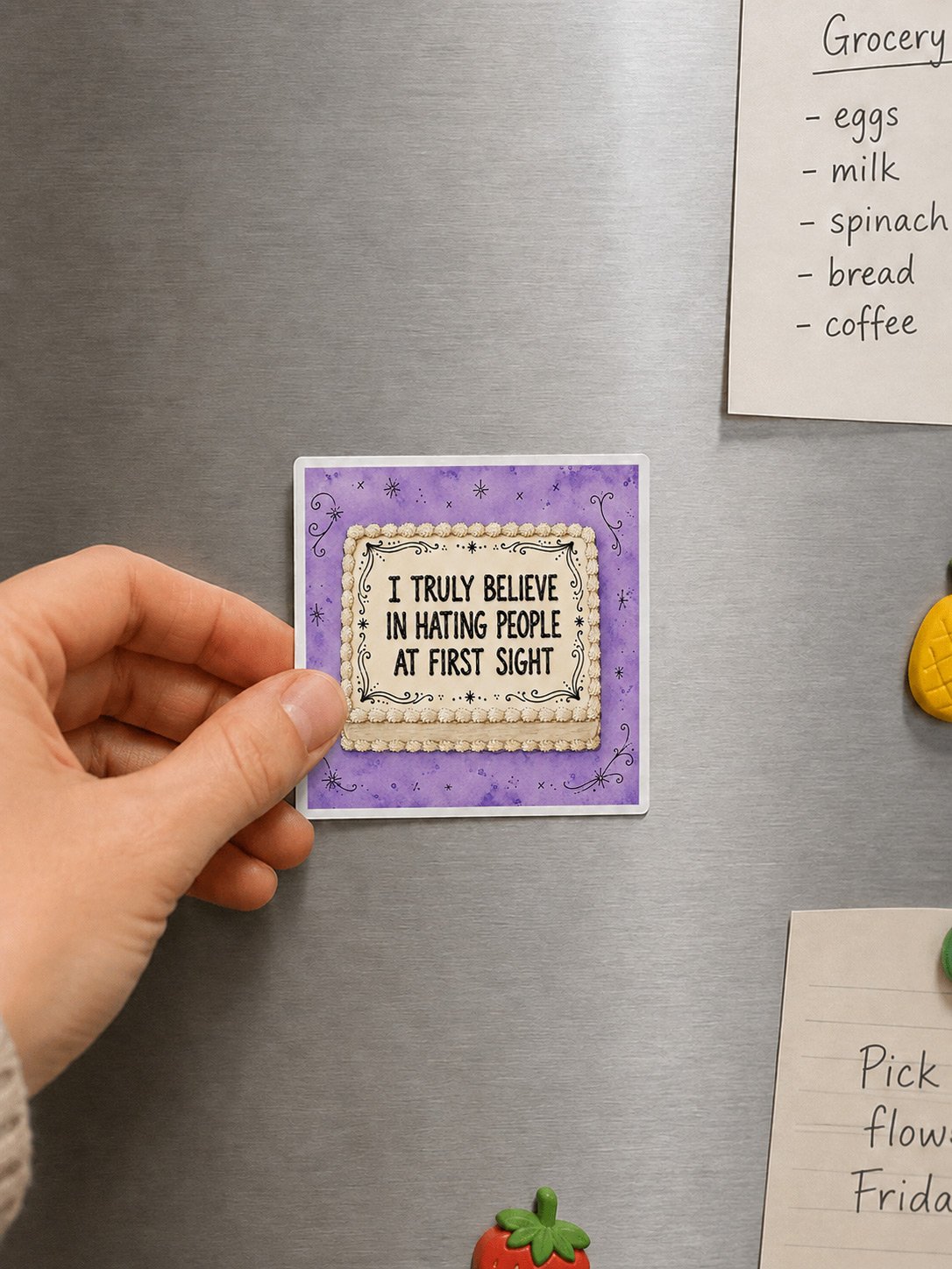 I Truly Believe in Hating People at First Sight Magnet product image (2)