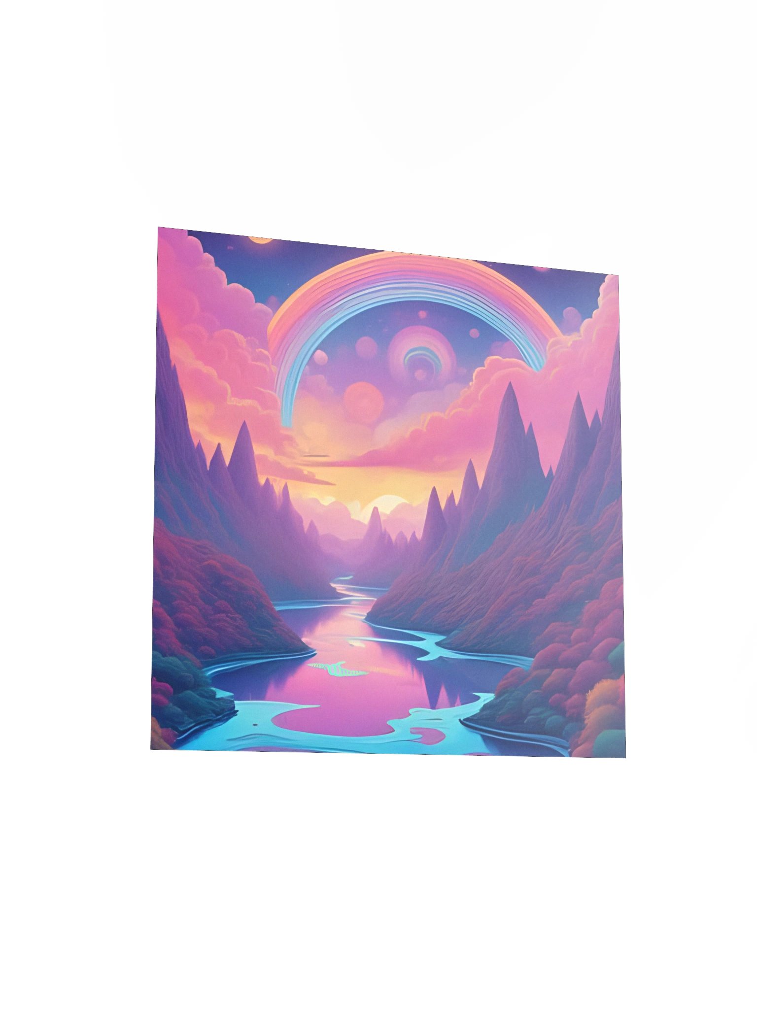 Surreal Rainbow Valley Poster product image (14)