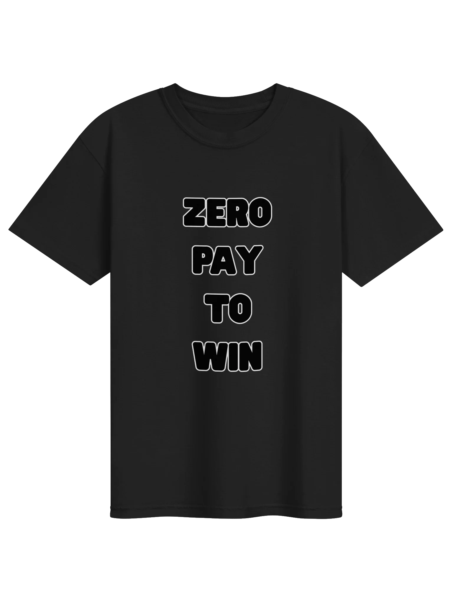 Zero Pay to Win Graphic Tee product image (2)