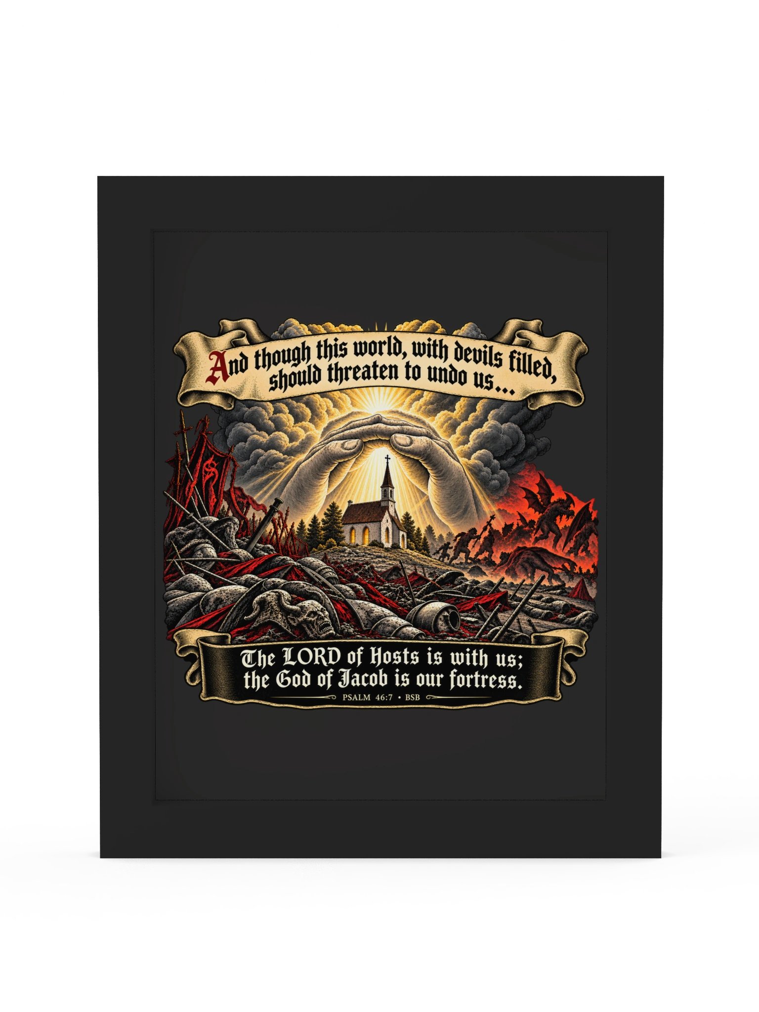 Faithful Through the Storm Framed Wall Art product image (1)