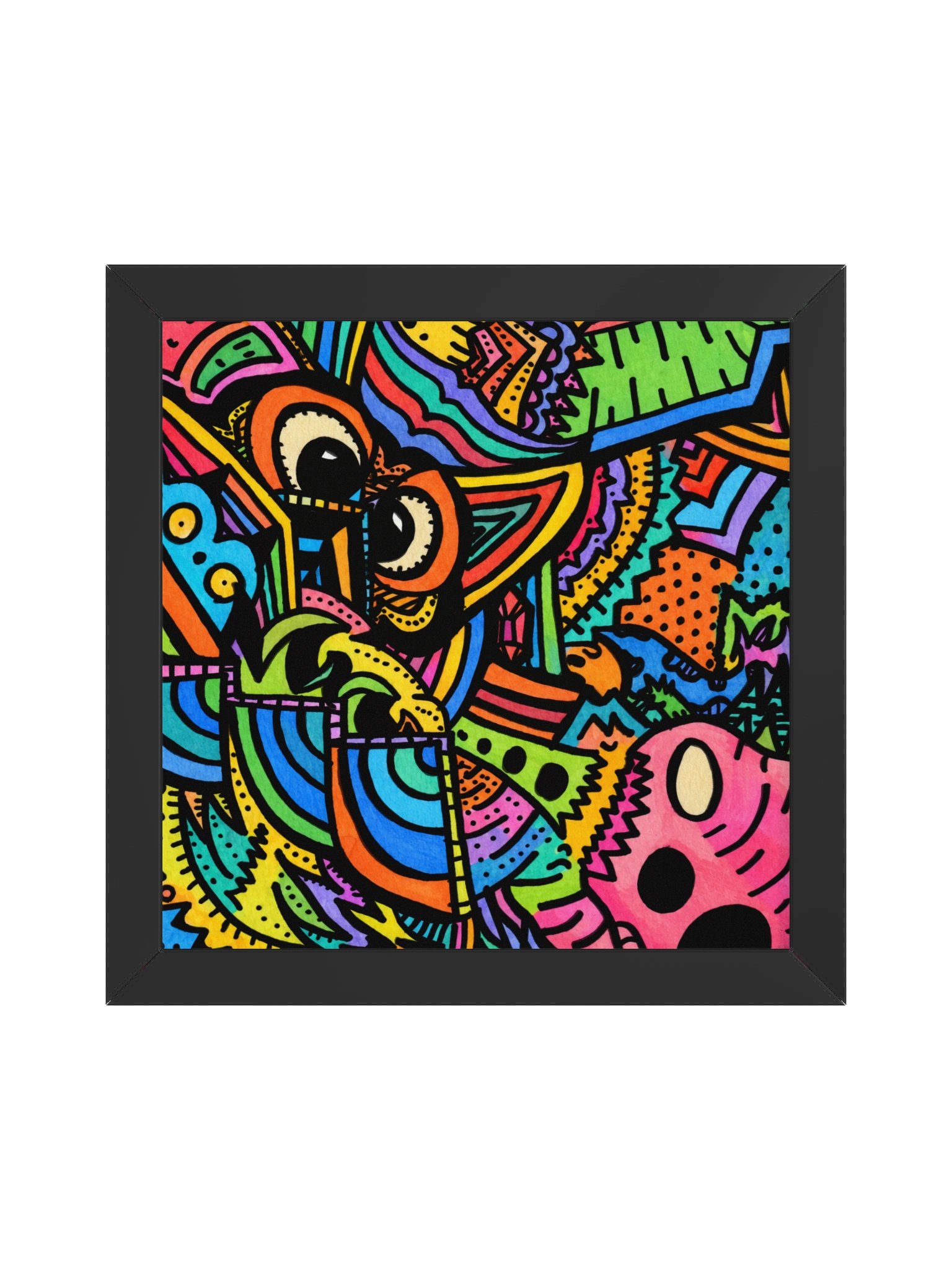 #26 Eyes on You - Color Framed [Square] product image (1)