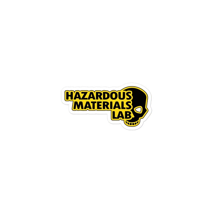Hazardous Materials Lab Magnet product image (1)