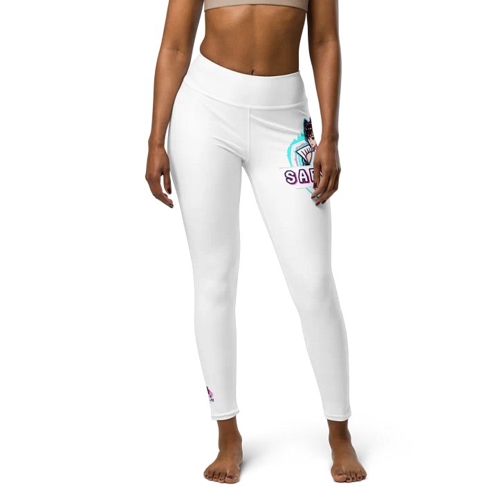 Neon Gamer Cat Ears Yoga Leggings Saby_Qc product image (1)