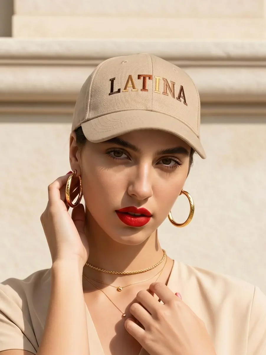 Embroidered Latina Baseball Cap product image (2)