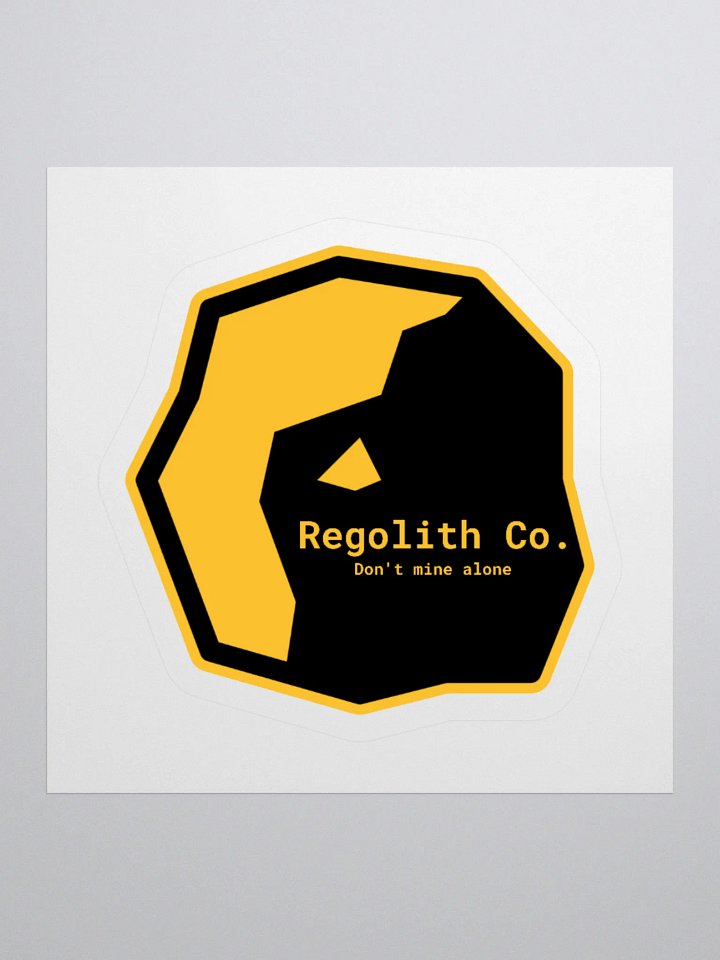 Regolith Logo Sticker product image (1)