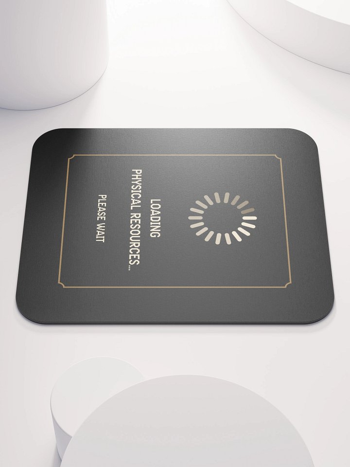 Loading Physical Resources Mouse Pad | Chronic Fatigue & Spoonie Desk Decor product image (2)