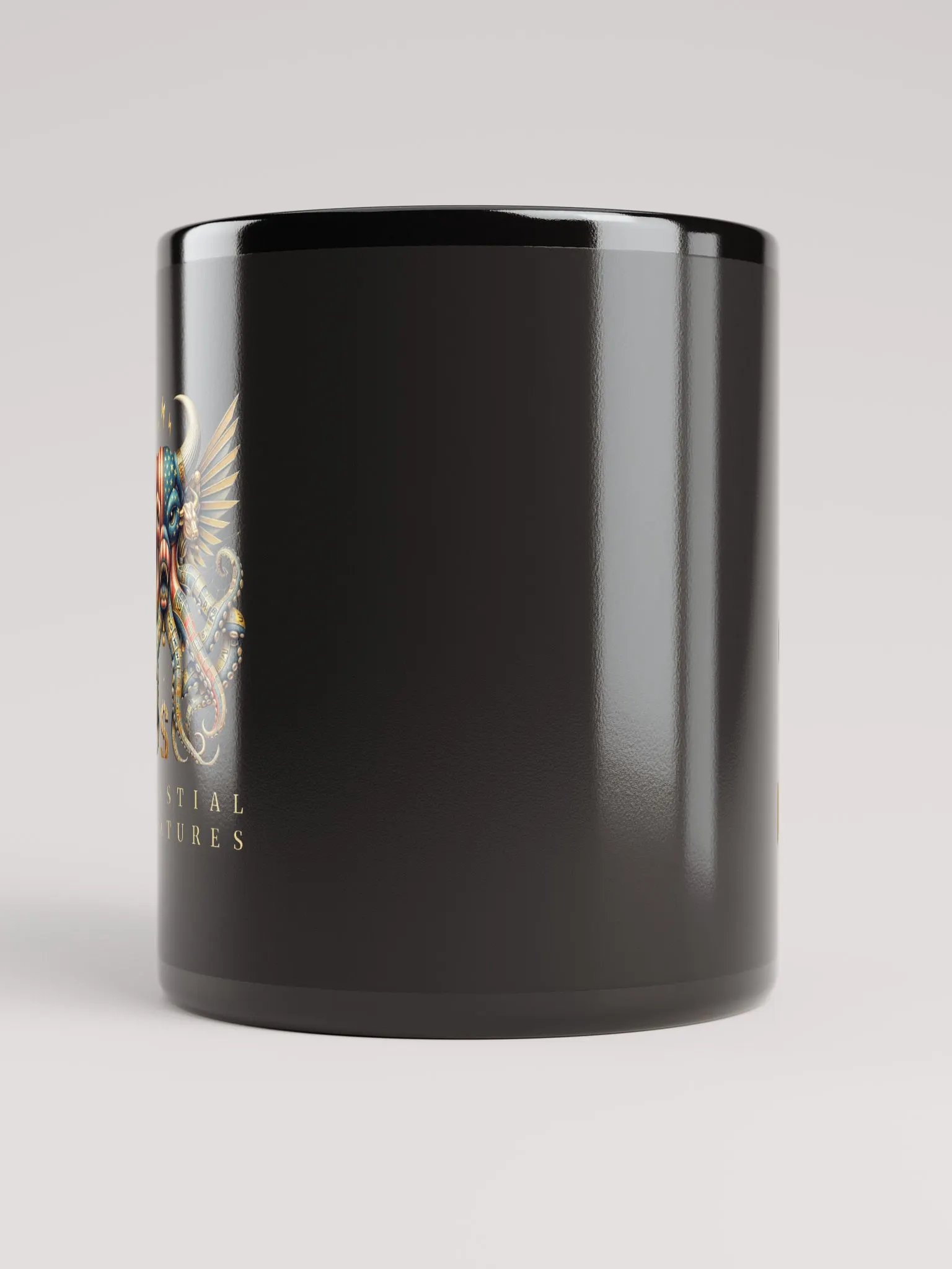 Celestial Creatures | Black Glossy Mug product image (6)