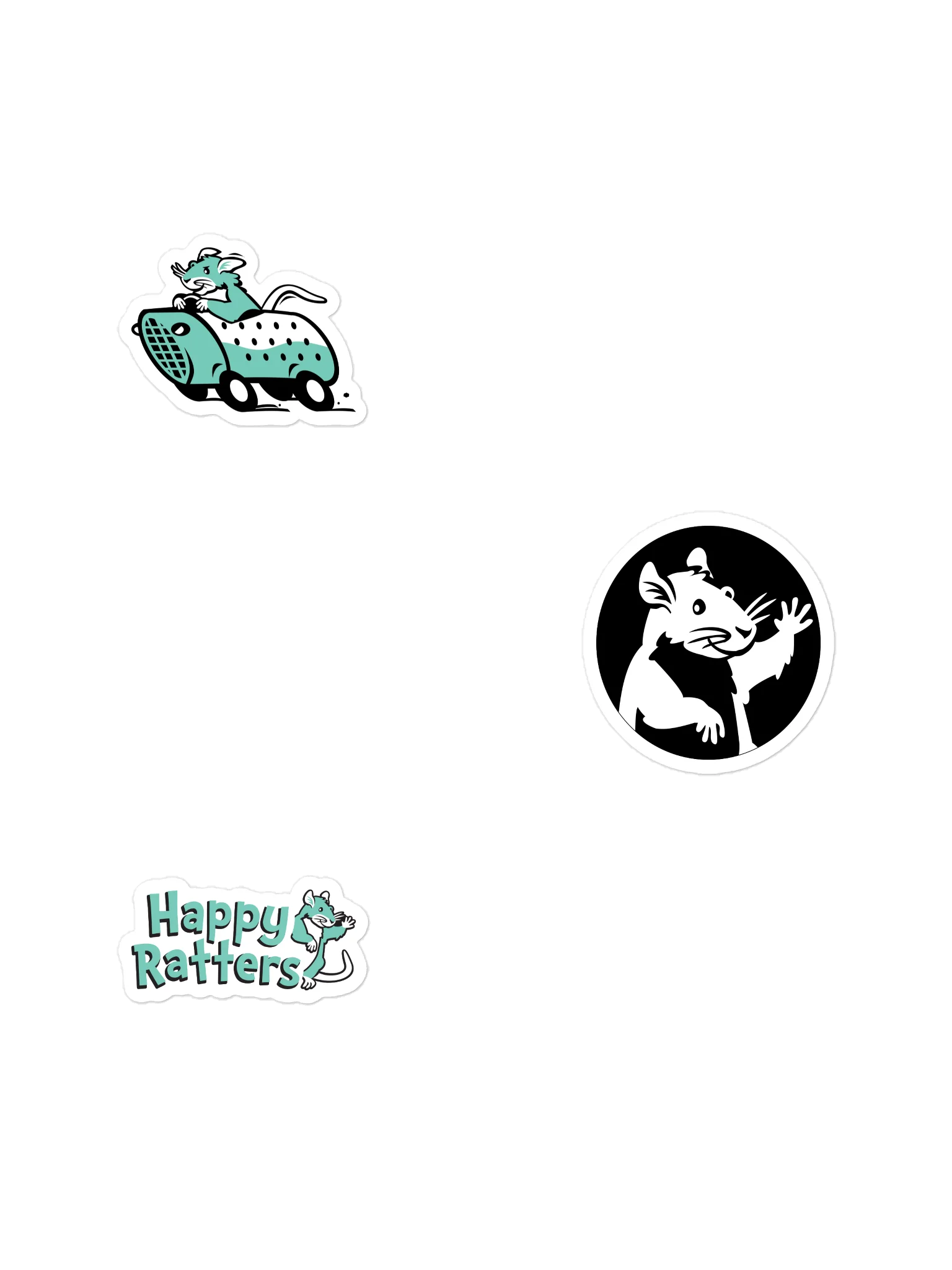 Happy Ratters Vinyl Decal Bundle product image (1)