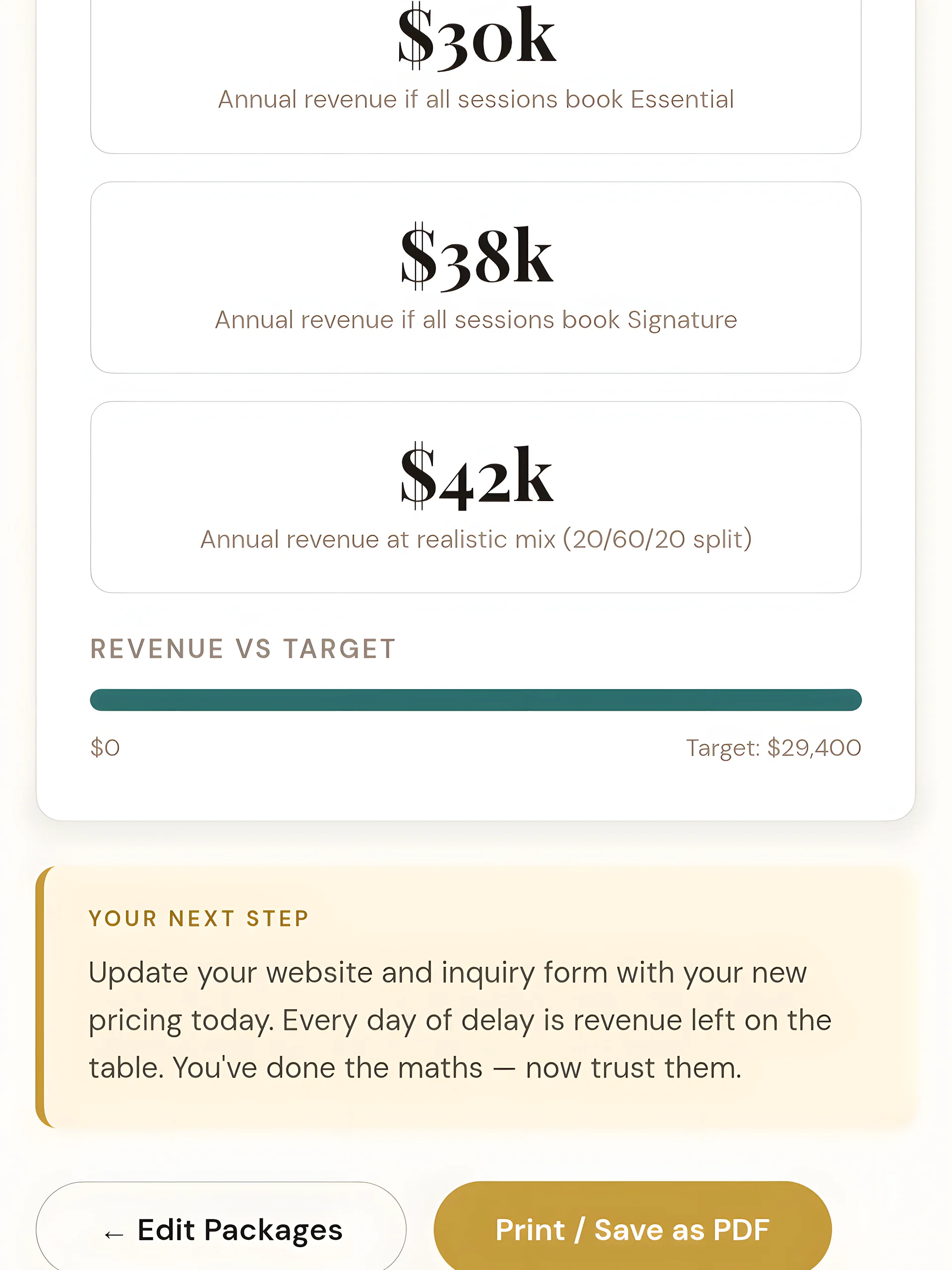 Pricing Calculator for Photographers - Limited Launch Sale - 50% Off product image (7)