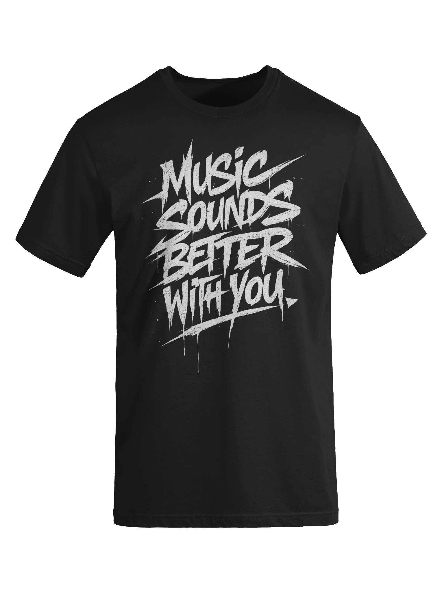 Music Sounds Better With You Tee product image (5)