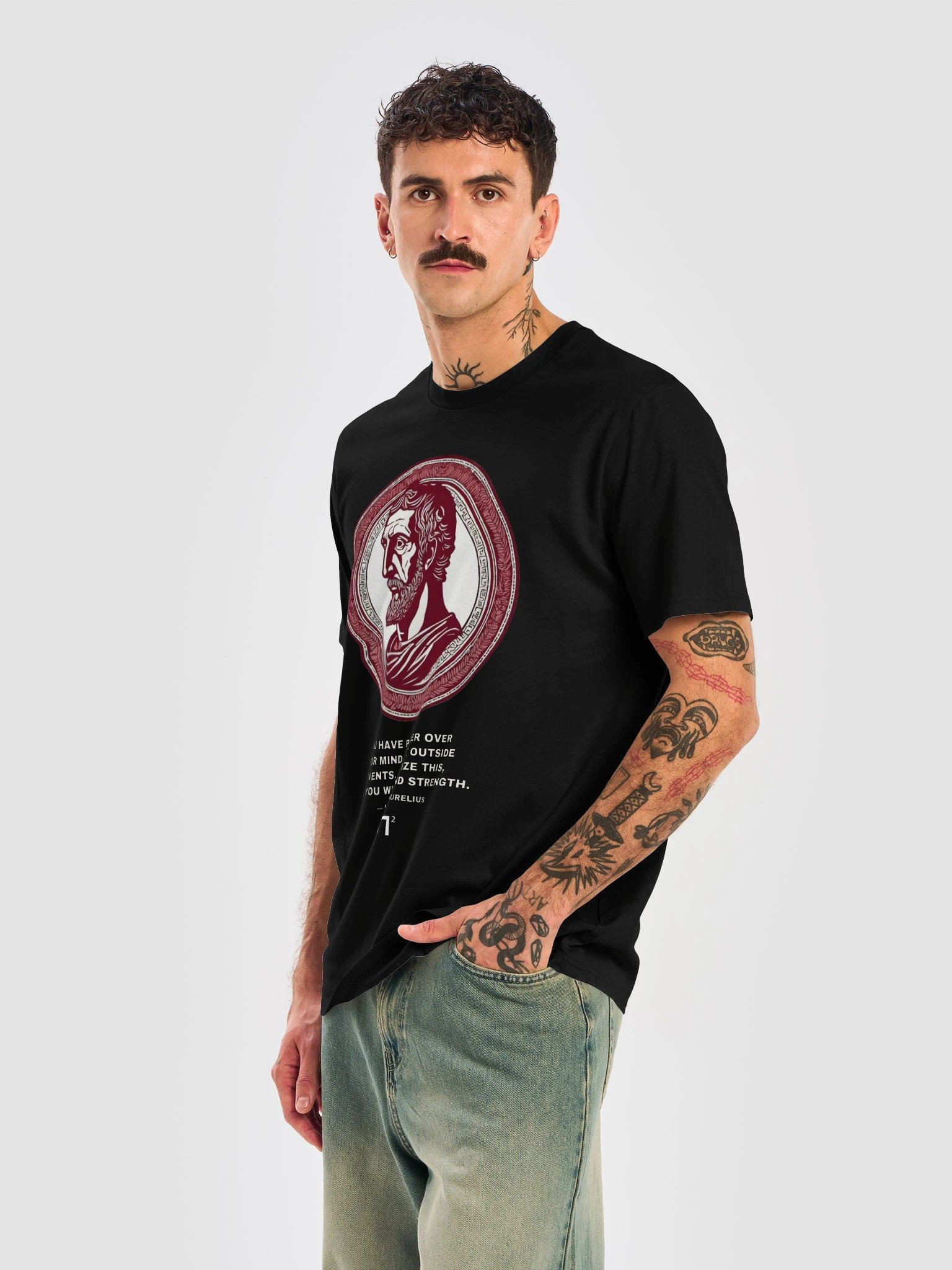 M2 Ribbed Tee - Marcus Aurelius product image (36)