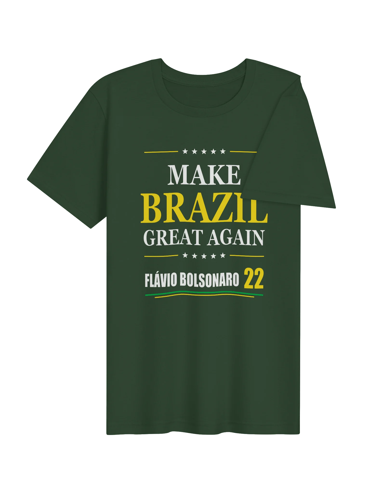 Make Brazil Great Again — Flávio Bolsonaro 22 T-Shirt - Model II product image (18)
