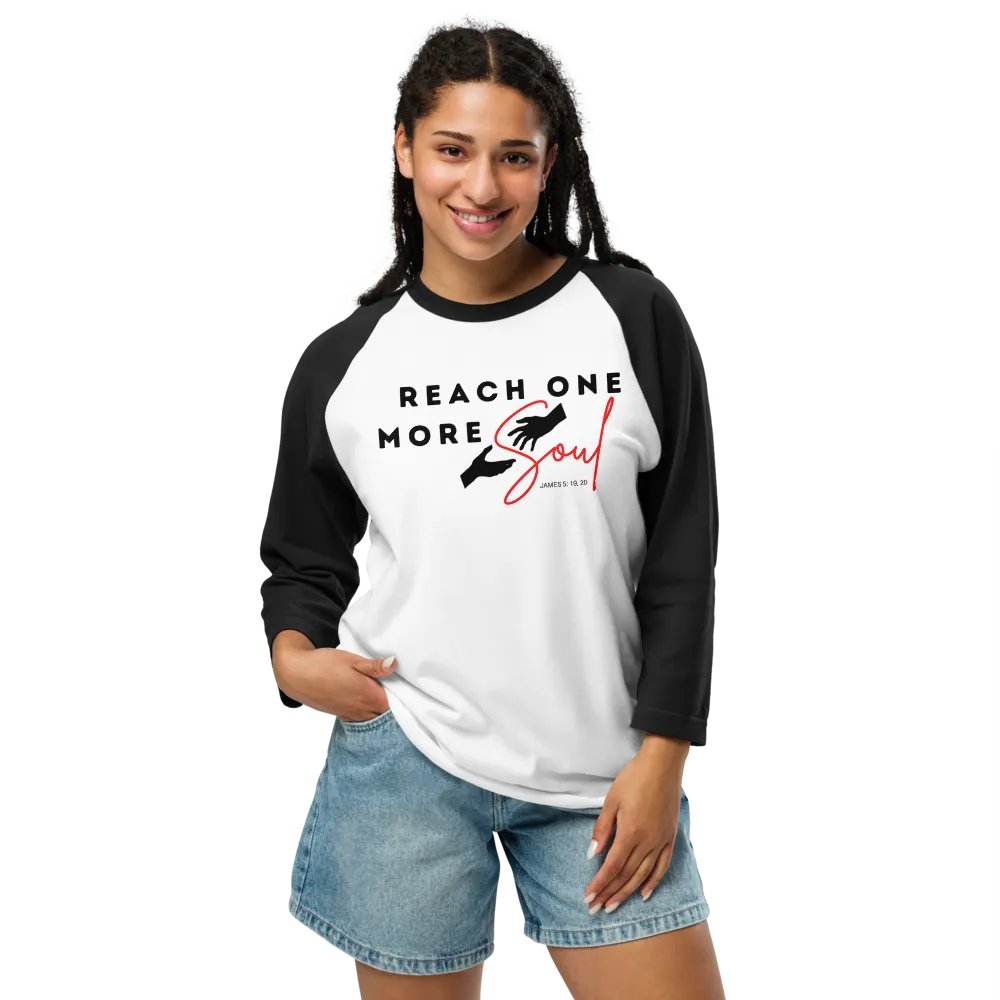 Reach One More Soul Raglan Tee product image (6)