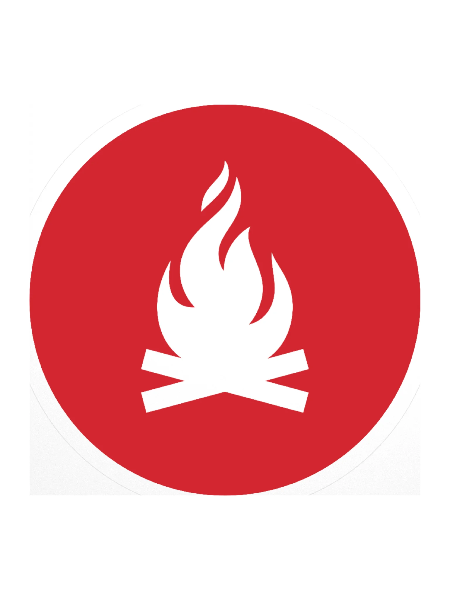 Combustion Flame Sticker product image (1)