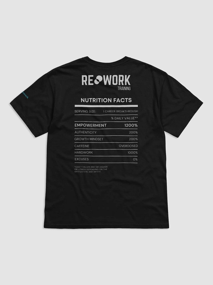 re:WORK Nutrition Facts: Comfort Cotton Tee product image (2)