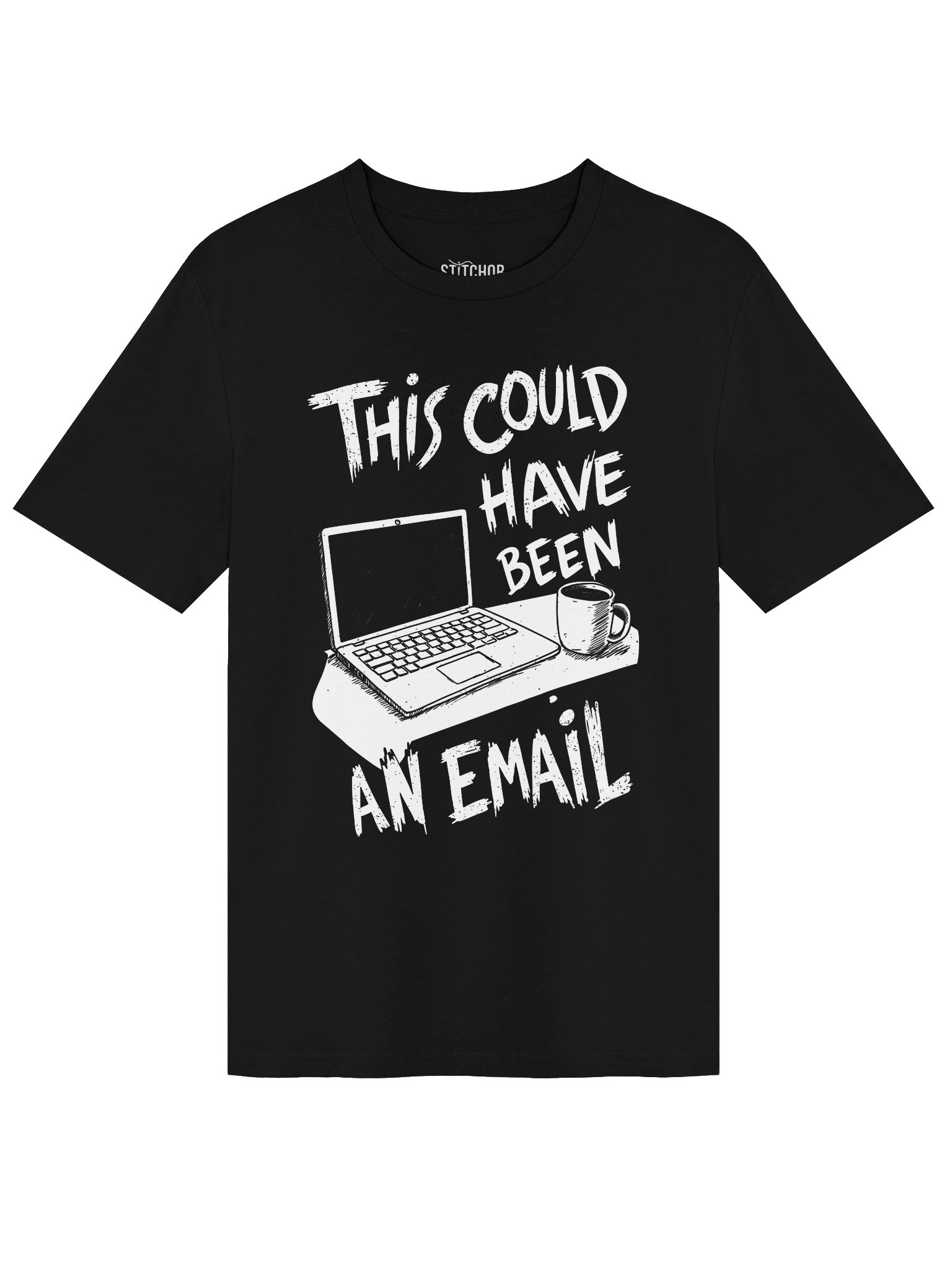 This Could Have Been An Email – Funny Office Humor - Dark Colors - Unisex Organic T-Shirt product image (4)
