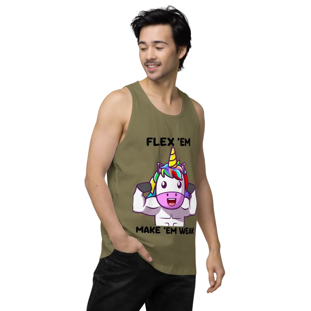Flex 'em Make 'em Weak Tank product image (4)