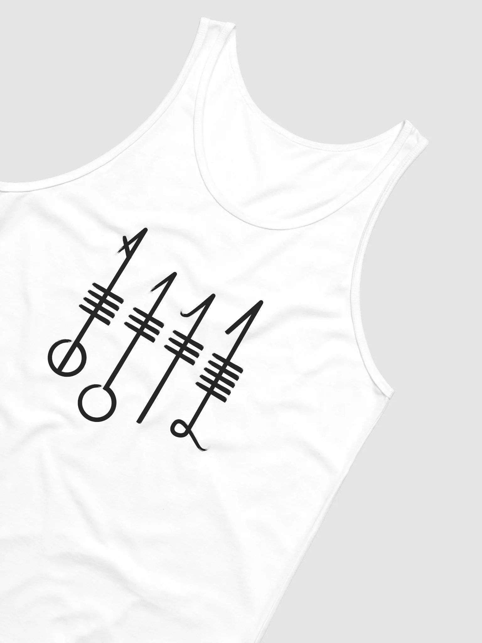 Svefnthorn Men's Tank Top White product image (4)