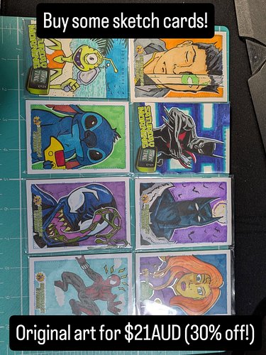 I need supplies to get ready for a convention next month - so I'm having a 30% off sale for my Etsy store!!!!!! 

https://www...