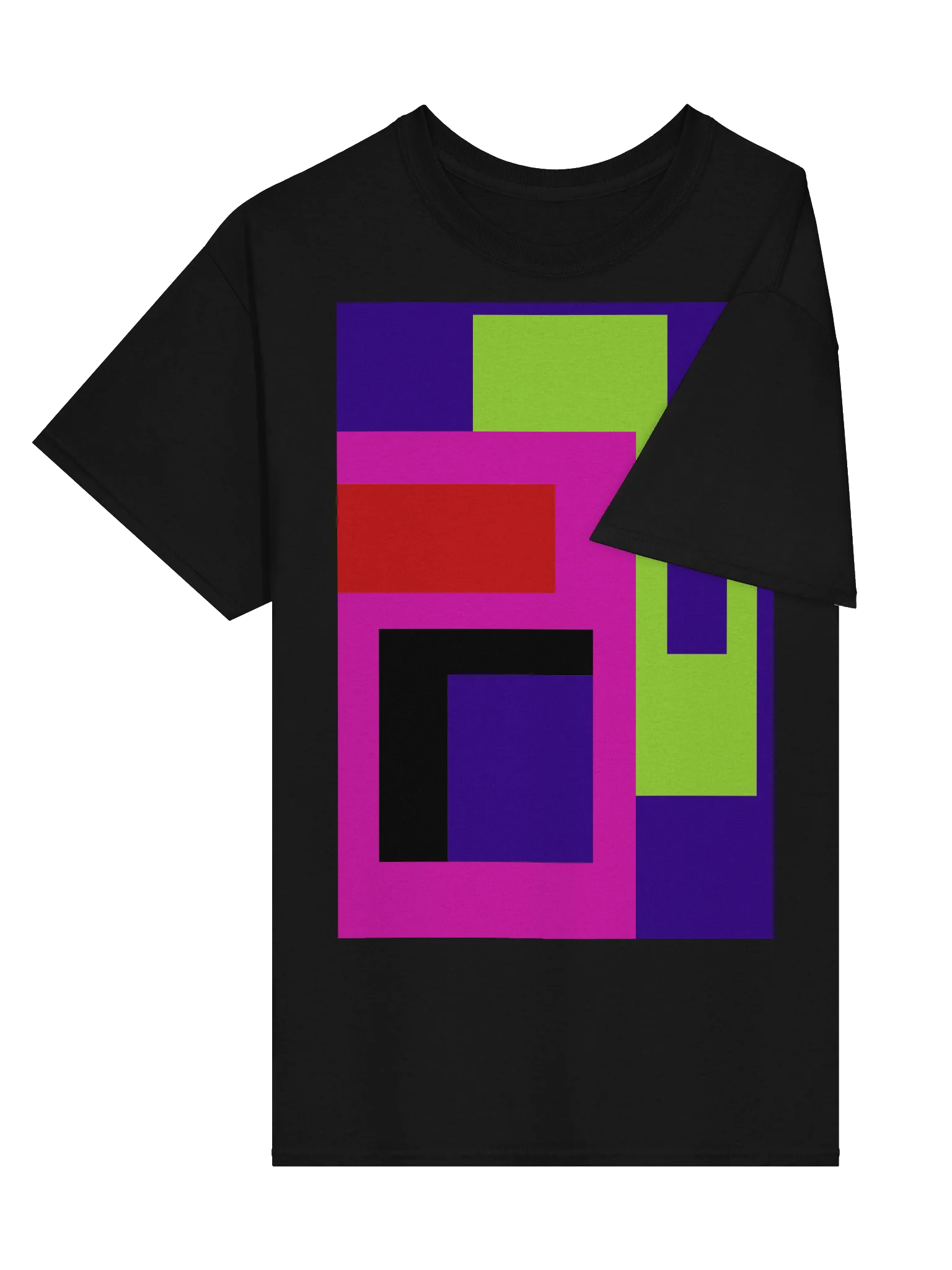 Geometric Fusion Unisex T-Shirt product image (3)