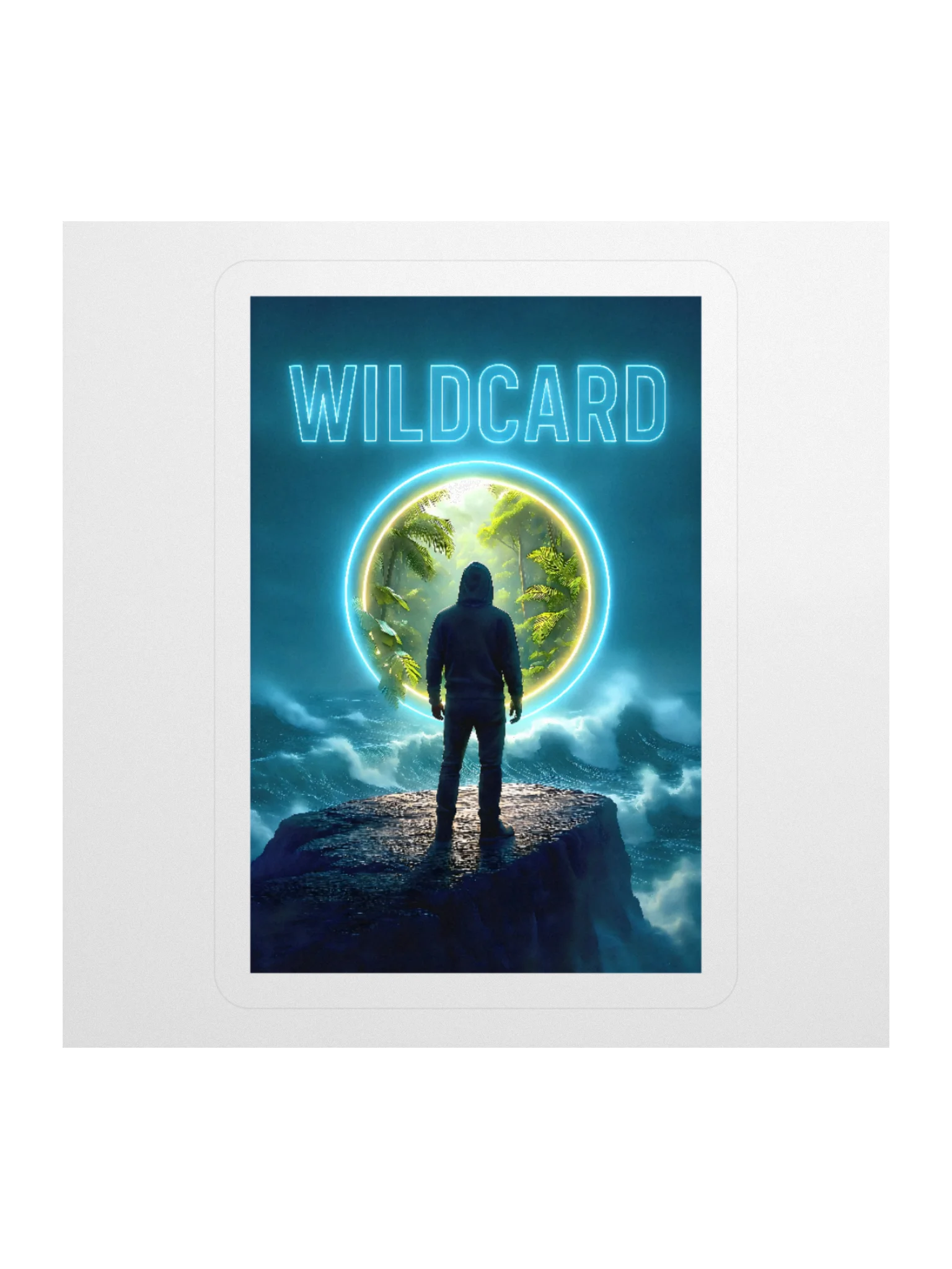 WILDCARD Sticker - Oasis product image (1)