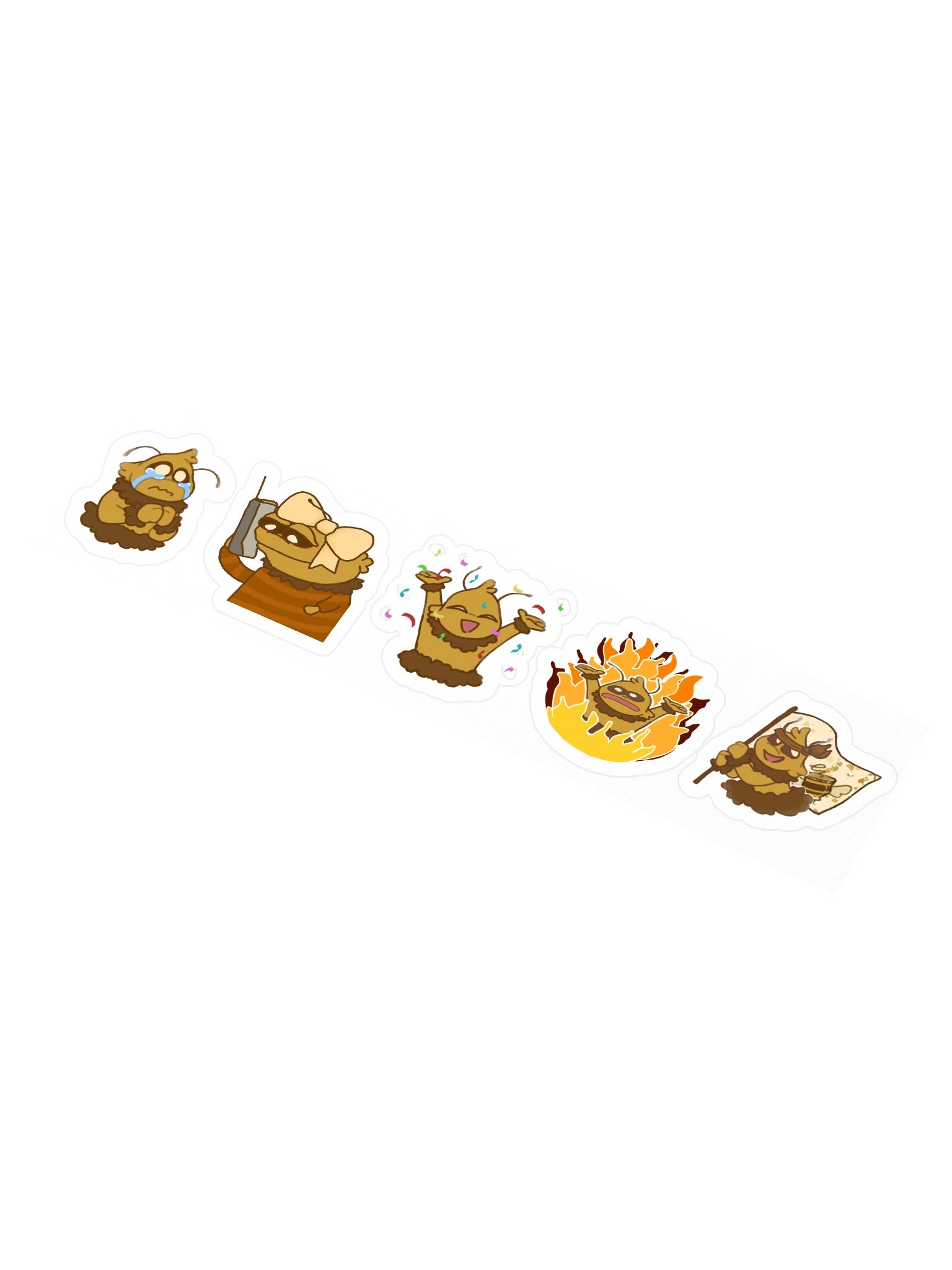 Emote Stickers - Set 2 product image (1)