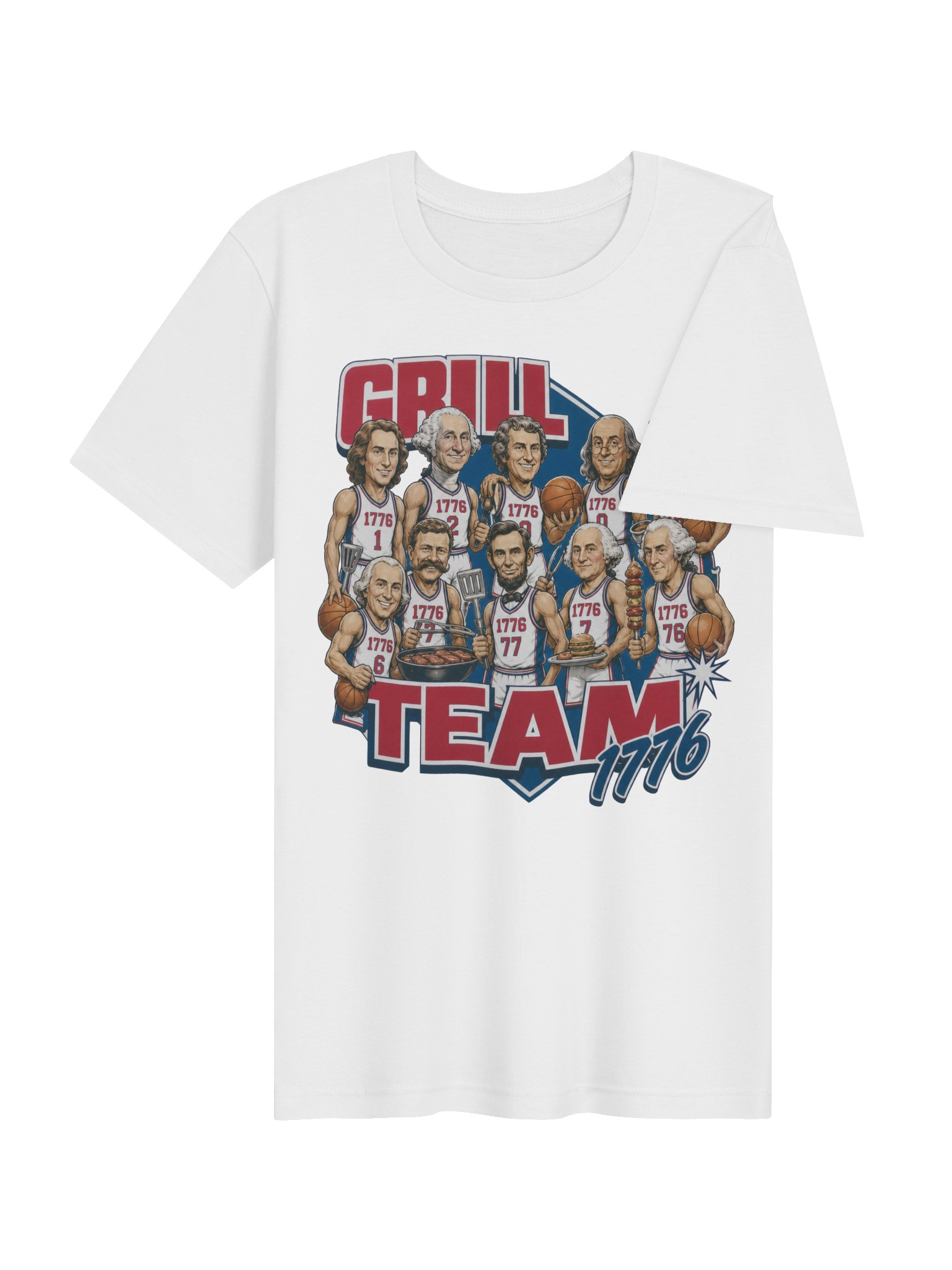 Grill Team - Dream Team T-Shirt | Grill Team 1776 Tee product image (5)