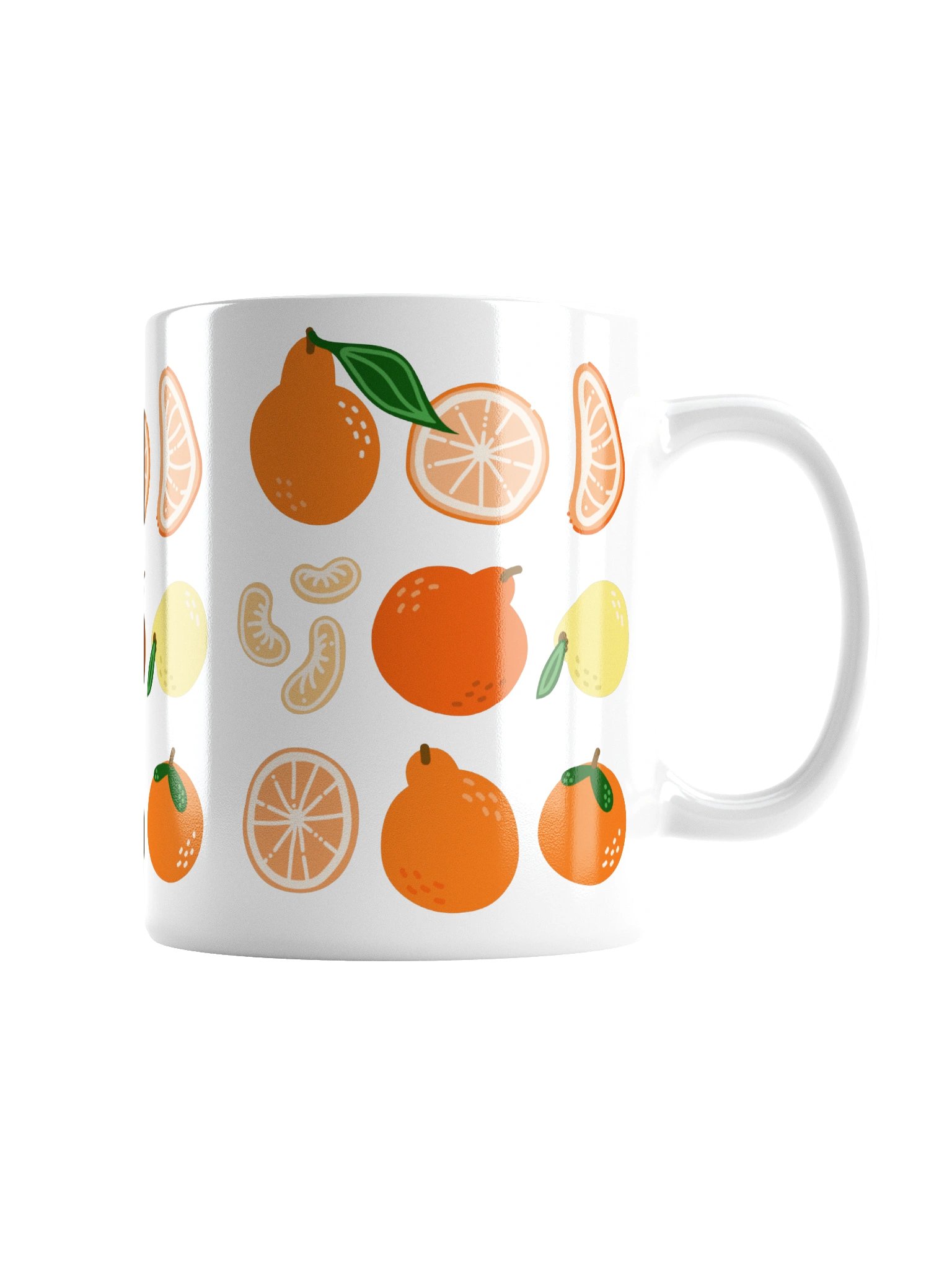 Oranges Pattern Mug product image (4)