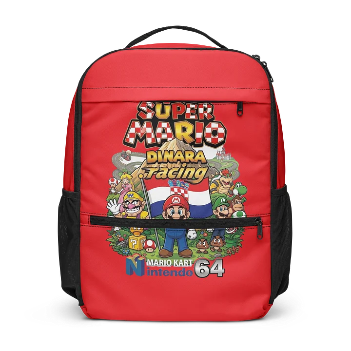 Racing Legends All-Over Print Backpack Super Mario Racing Croatia product image (1)