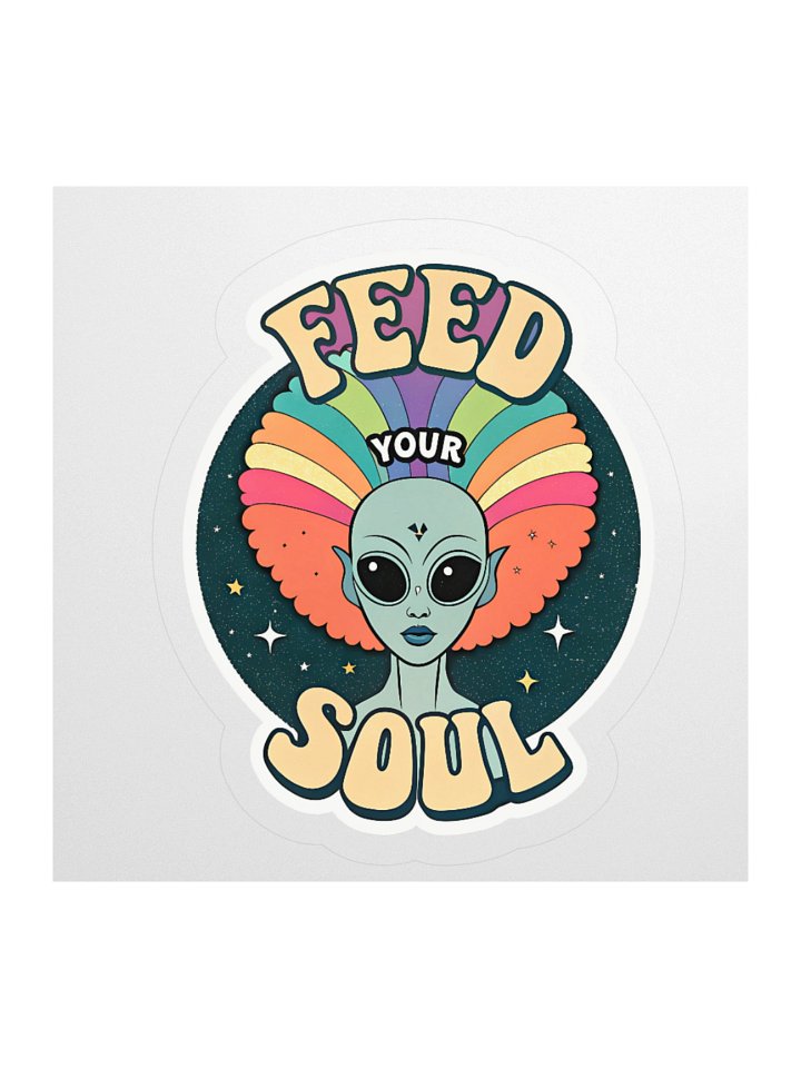 Cosmic Soul Kiss Cut Stickers product image (2)